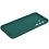 Накладка  BoraSCO Silicone Case для Samsung Galaxy A36/ A56 зеленый
