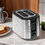 Тостер Philips HD2650/90 серебристый