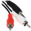 Cable   Aceline jack 3.5 mm - 2RCA black