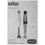 Блендер погружной Braun MQ7035XBI черный