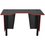 Computer desk Aceline Boost 001 black/red