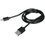 Кабель Aceline micro USB-B - USB Type-A черный 1 м
