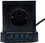 Сетевой фильтр Cablexpert TWR-5-U4-B-2 черный