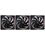 Комплект вентиляторов DeepCool FL12 SE [R-FL12SE-BKAPN3-G] черный
