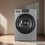 Стиральная машина Haier HW90-BP14959S серебристый