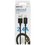Кабель Borofone Lightning 8-pin - USB Type-A черный