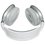 Wireless/wired headphones Aceline BT-Max silver 2024