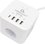 Сетевой фильтр Cablexpert CUBE-3-CU3-W-1.5 белый