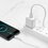 Кабель Hoco USB Type-C - USB Type-A белый