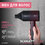Фен Scarlett SC-HD70I38 черный/красный