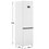 Холодильник с морозильником   Beko B3R0CNK312HW белый