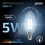 Комплект филаментных ламп Gauss Filament Crystal 103801205