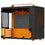 Корпус JONSBO Jonsplus Z20 [Z20Orange/Black] черный