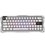 Клавиатура  проводная GravaStar Mercury V60Pro цвет серебристый