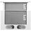 Exhaust hood telescopic Aceline ET-45W white/white