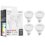 Комплект умных светодиодных ламп Yeelight GU10 Smart bulb Multicolor