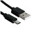Кабель Aceline micro USB-B - USB Type-A черный 1 м