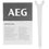 Углошлифовальная машина (УШМ) AEG BEWS18-230BL-0 PRO 18V  , Без ЗУ, Без АКБ