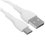 Кабель Borofone USB Type-C - USB Type-A белый 1 м