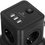 Сетевой фильтр Cablexpert TWR-4-U3-B-2 черный