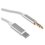 Кабель   Cablexpert USB Type-C - jack 3.5 мм белый