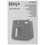 Air fryer Ninja AF180EUWH white