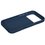 Накладка  BoraSCO Silicone Case для Apple iPhone 17 Pro синий