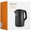 Electric kettle DEXP DEK-08MWB gray