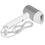 Фен Xiaomi Water Ionic Hair Dryer H500 серебристый/белый