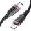 Кабель ACEFAST Lightning 8-pin - USB Type-C черный 1.2 м