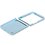 Накладка  Samsung Silicone Case для Samsung Galaxy Z Flip6 голубой