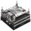 Кулер для процессора DEEPCOOL AN400 [R-AN400-SRWNMN-G] черный