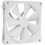 Комплект вентиляторов NZXT F140 RGB DUO Double pack [RF-D14DF-W1] белый