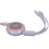 Кабель Baseus Lightning 8-pin, micro USB-B, USB Type-C - USB Type-A фиолетовый 1.1 м