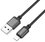 Кабель Borofone Lightning 8-pin - USB Type-A черный