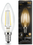 Лампа филаментная Gauss Filament Свеча 9W 680lm 2700К Е14 LED 1/10/50