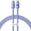 Кабель Baseus USB Type-C - USB Type-C фиолетовый 1.2 м