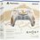 Controller wireless/wired Sony PlayStation DualSense Limited Edition white