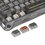 Клавиатура  проводная + беспроводная GravaStar Mercury K1 Pro Interstellar Silver цвет серебристый