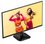 23.8" Монитор AOC Q24B35 черный