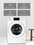 Стиральная машина Haier HW65-BP129301B белый