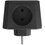 Разветвитель AGNI TP-WJ4E-black черный