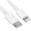 Кабель Apple Lightning 8-pin - USB Type-C белый