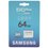 Карта памяти Samsung EVO Plus microSDXC 64 ГБ [MB-MC64KA/RU]