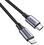 Кабель Ugreen Lightning 8-pin - USB Type-C черный 2 м