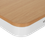 Computer desk KEYRON Alcor 140 beige/white