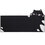Коврик DEXP Black Paws (XL) черный