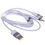Кабель Baseus Lightning 8-pin, micro USB-B, USB Type-C - USB Type-A фиолетовый 1.2 м