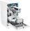 Посудомоечная машина Haier HDWE11-36WE4RU белый