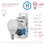 Лампа светодиодная ЭРА LED E14/P45/11w/840